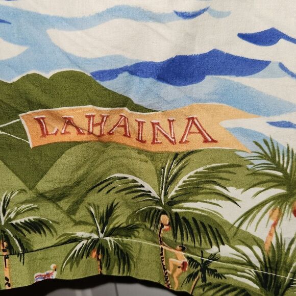 Reyn Spooner Lahaina Maui Aloha Hawaiian Shirt S - Picture 3 of 10